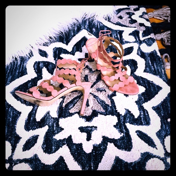 Light dusty rose Stiletto Sandel, 4” heel - Picture 1 of 1